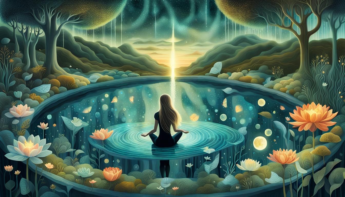 Surreal Digital Artwork Celebrates Self-Improvement and Pers...