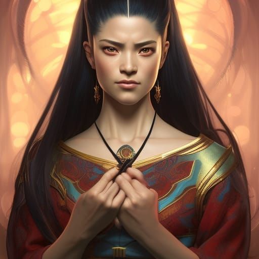 Beautiful Azula of avatar, all grown up