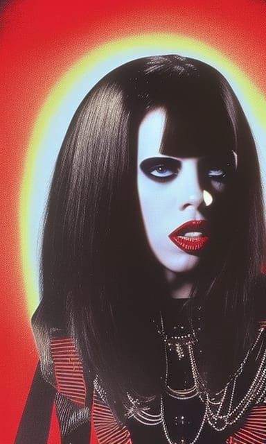 Occult Tribal Portrait with Piercings and Tattoos