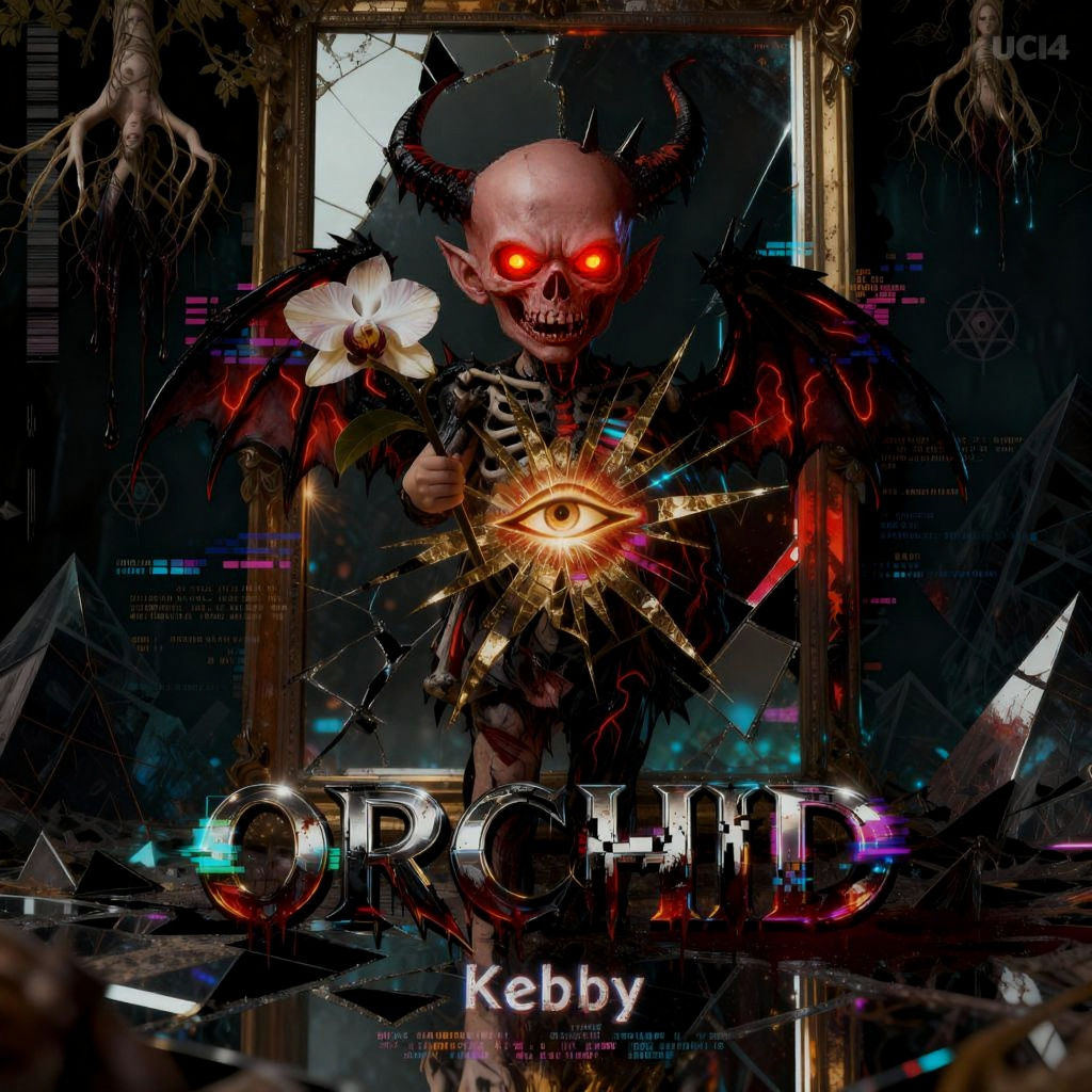 Demonic Child in Corrupted Upside Down World