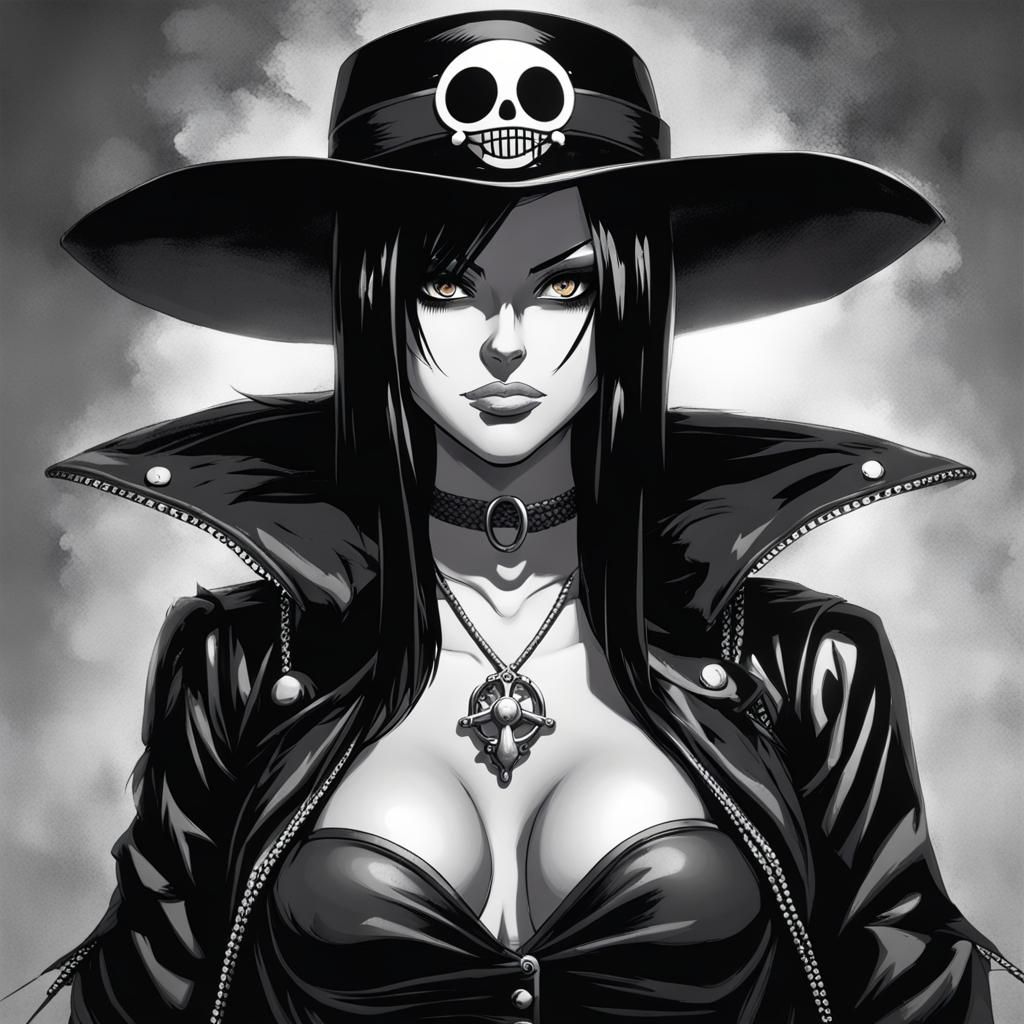 Gothic Nico Robin from One Piece: Sinister Art