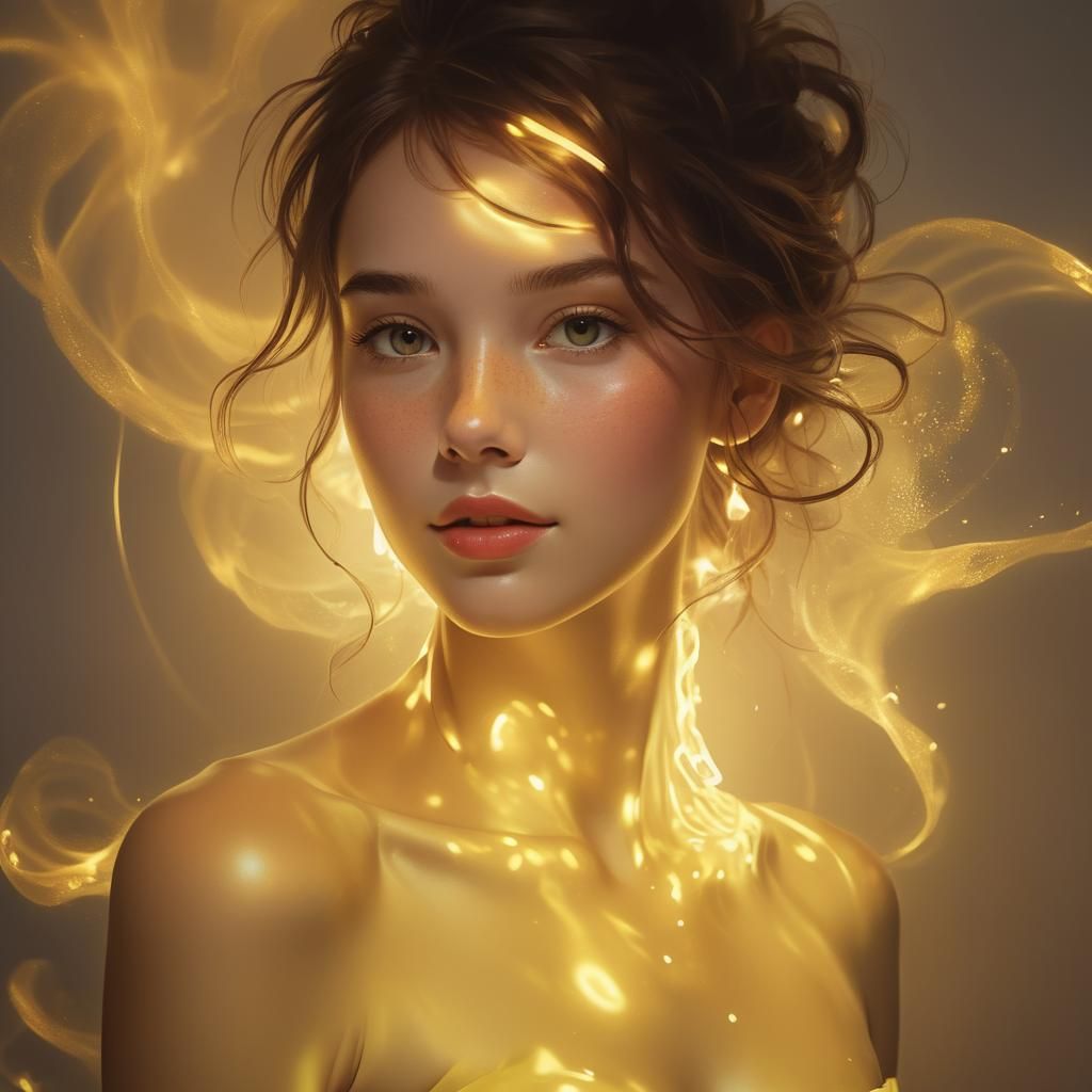 Ethereal Glow: Abstract Luminescence