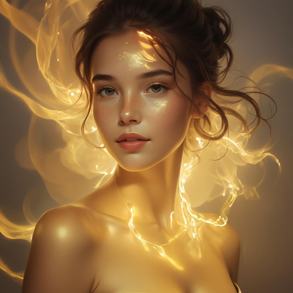 Softly Glowing Light Emanates