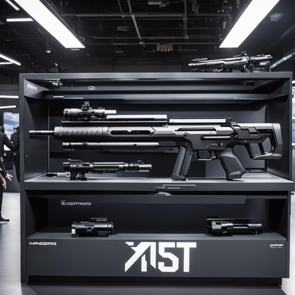 High-Tech Futuristic Gun Design