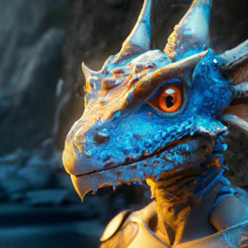 Hyperdetailed Kobold Portrait in Fantasy Style