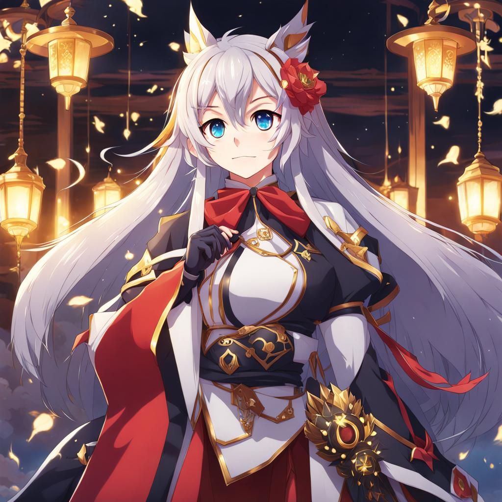 Genshin Impact Inspired Anime Art