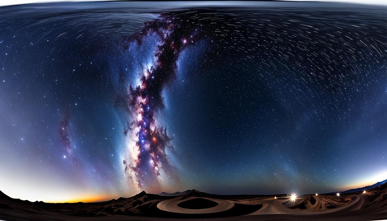 Panoramic View of the Cosmos