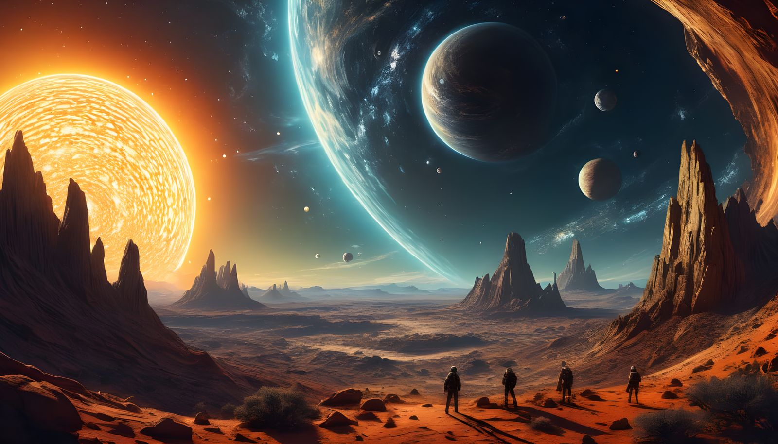 Galactic Explorers Marvel at Cosmic Hole in Breathtaking 8K ...