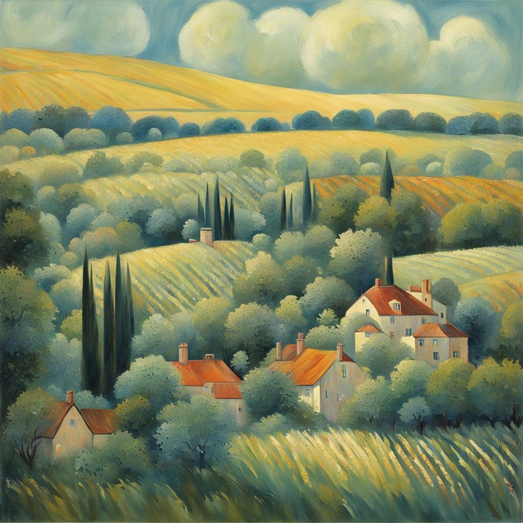 Impressionist Masterpiece by Sisley and Clark