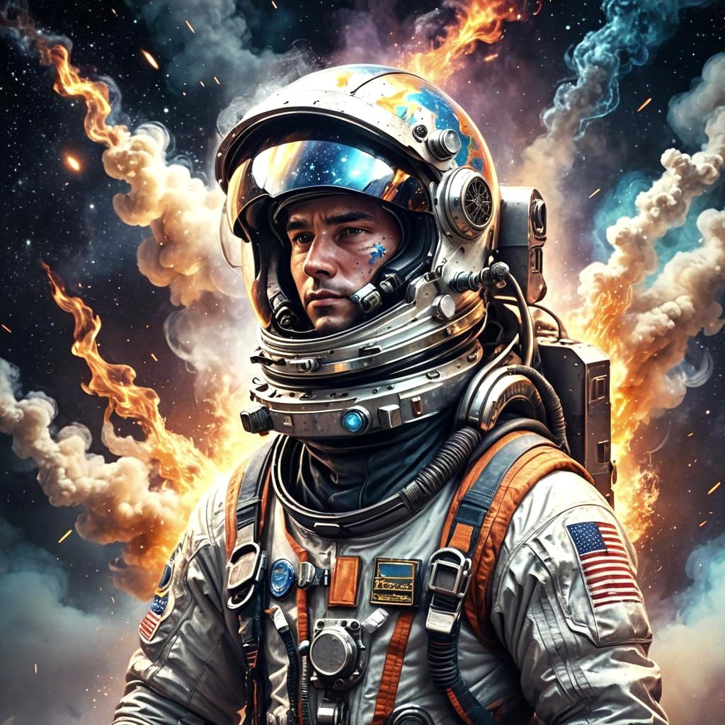 Holden SLR 5000 with Smoking Wheels, Hyperdetailed Art