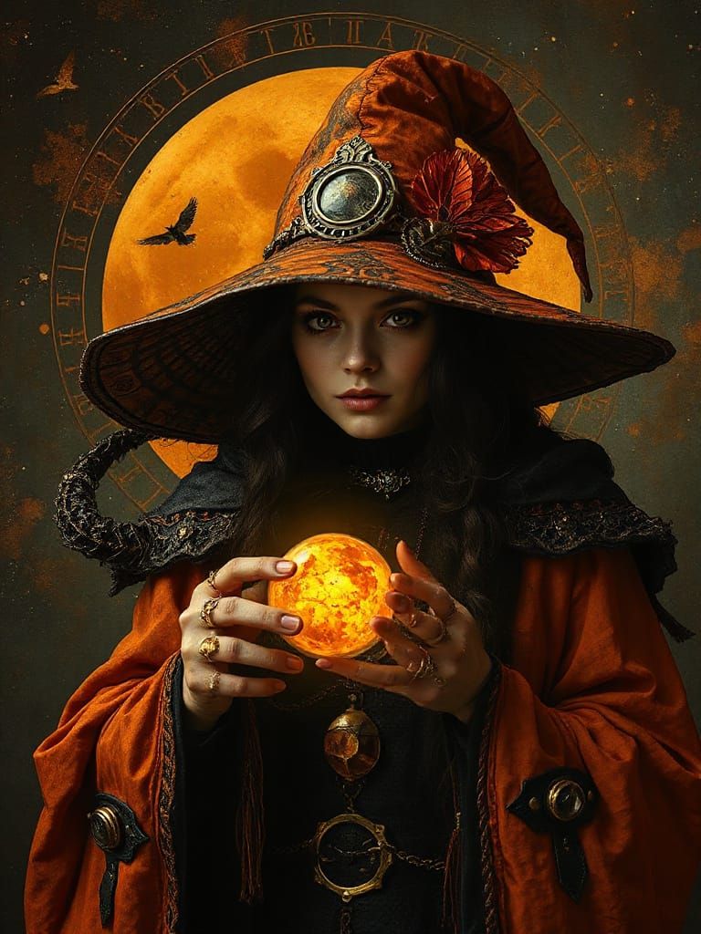 Shabby Chic Steampunk Witch