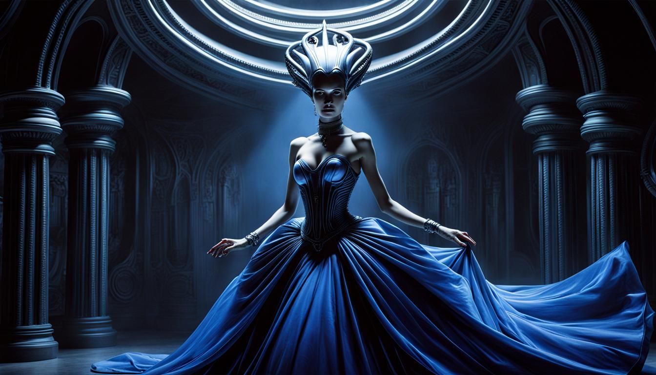 Alien Cinderella  by  H.R. Giger