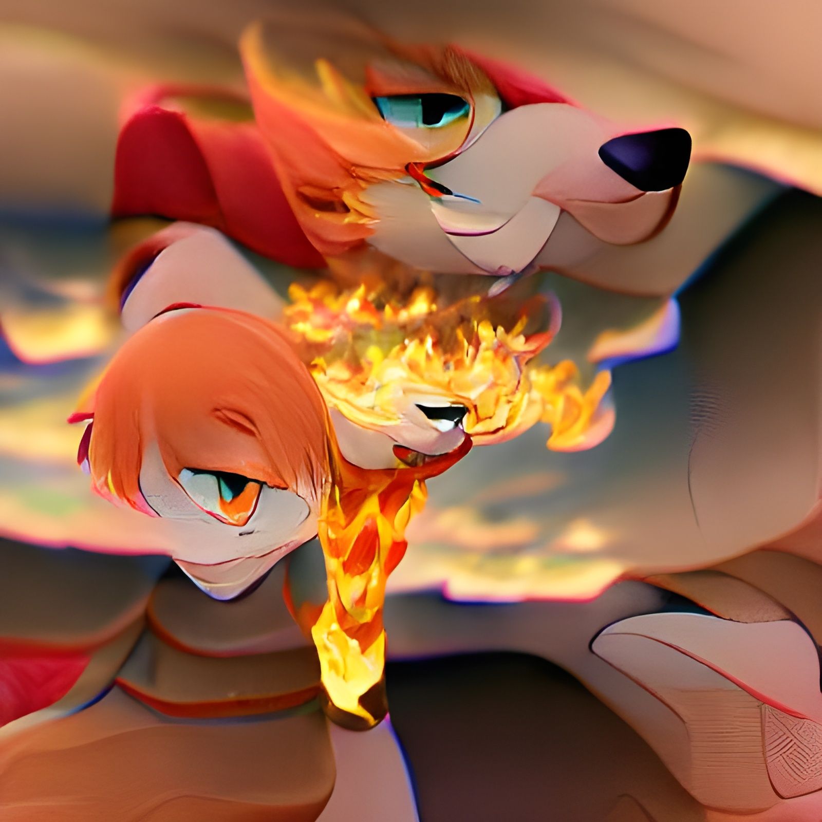 AI Generated Image With Minimal Prompt Details