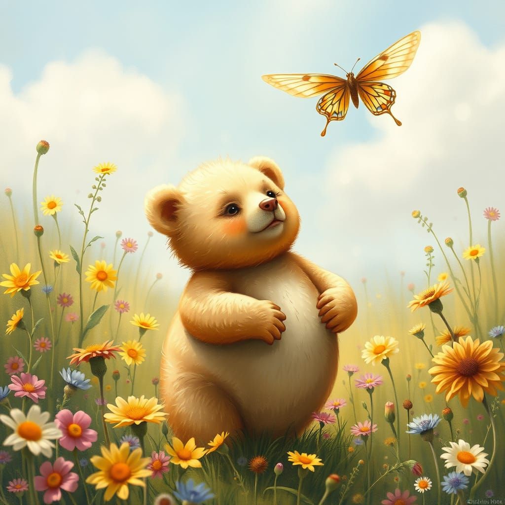 Chubby and the Butterfly 🦋