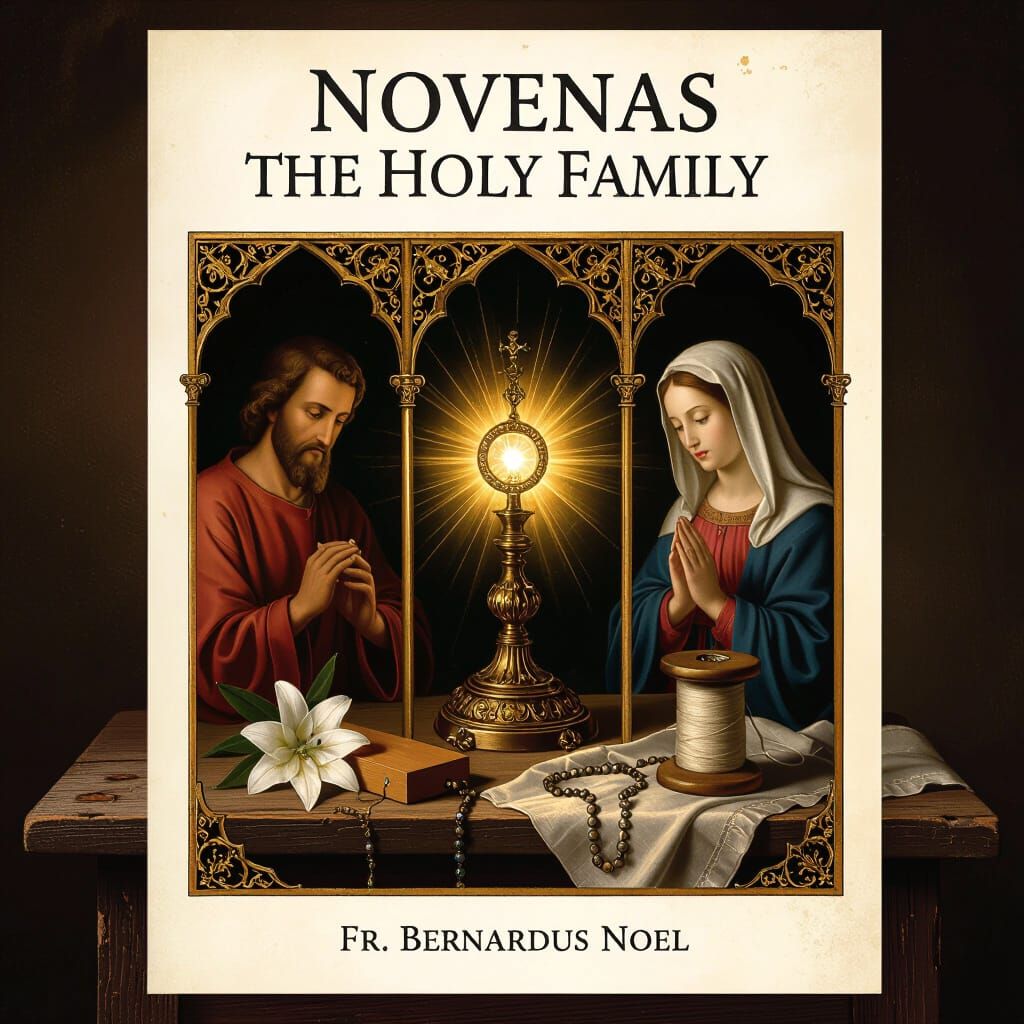 Baroque Still Life Book Cover: Novenas to the Holy Family