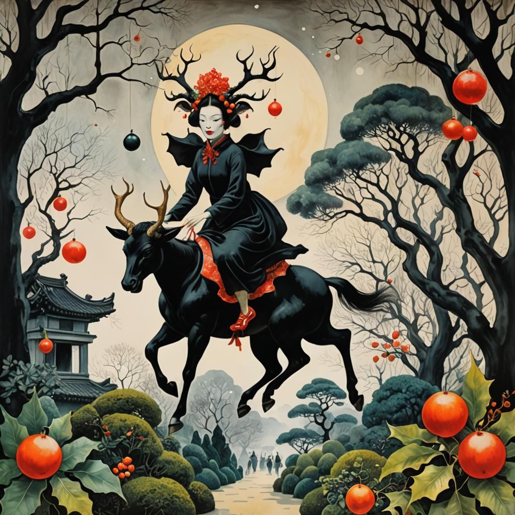 Japanese Christmas Grinch