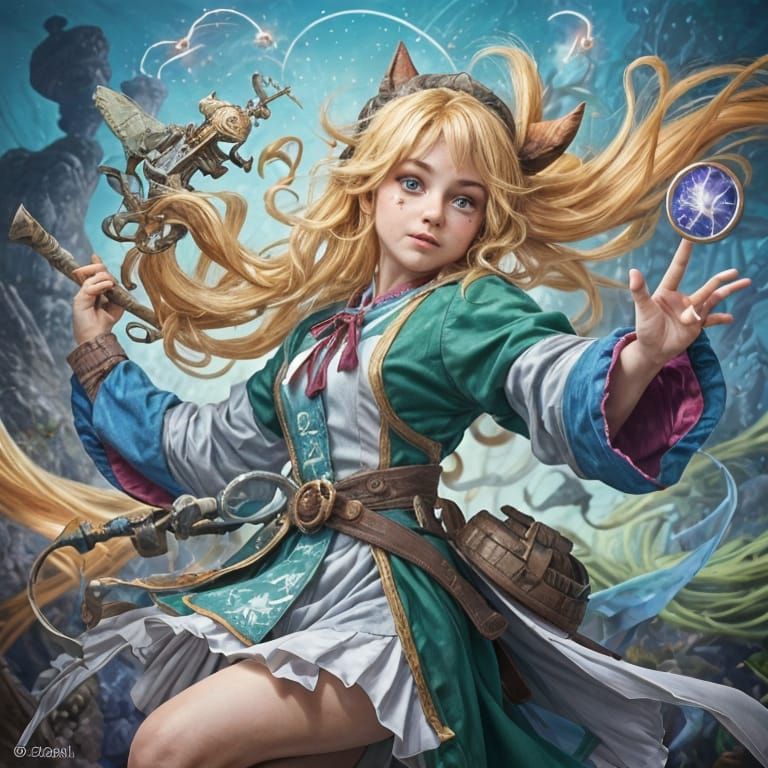 Mischievous Gnome Sorcerer with Impish Charm