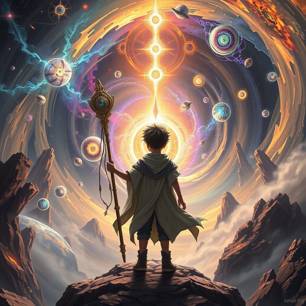 Cosmic Boy Master of the Multiverse