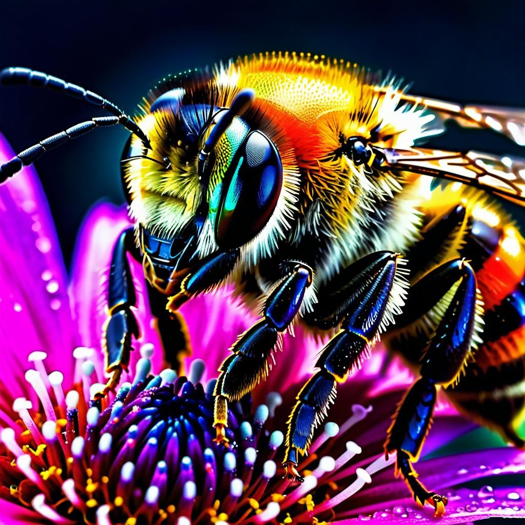 Colourful Bee