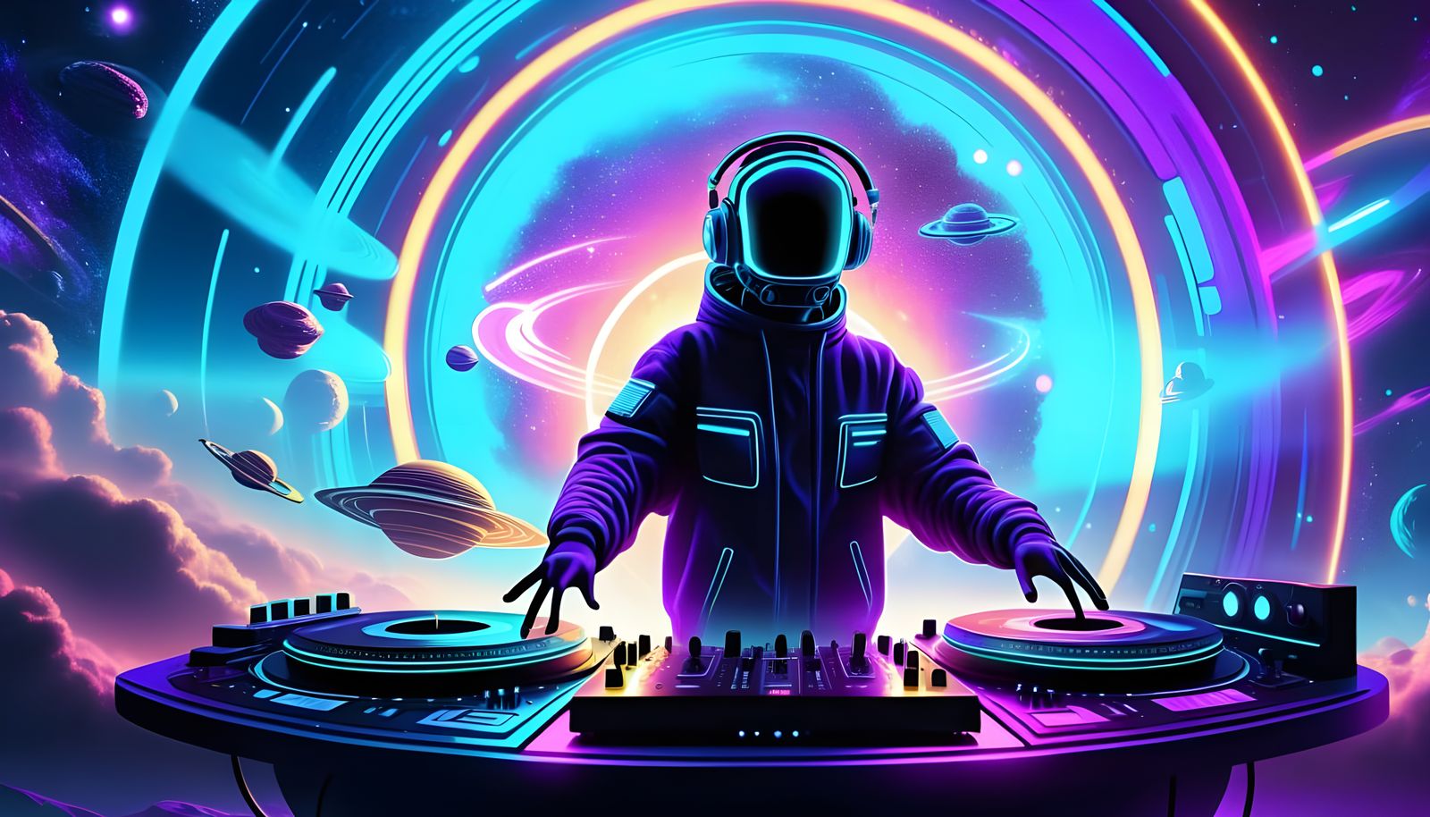 Galactic Rave in Space