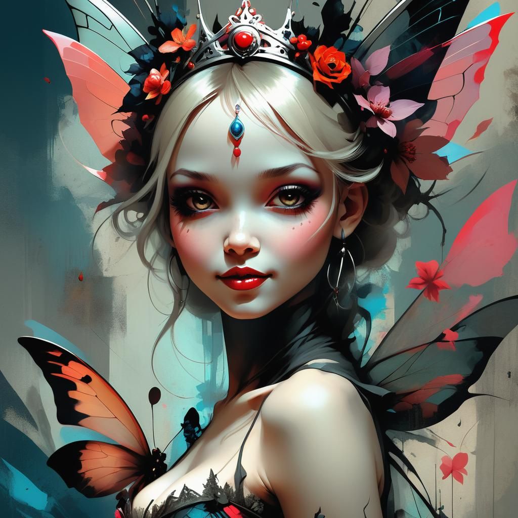 Butterfly girl