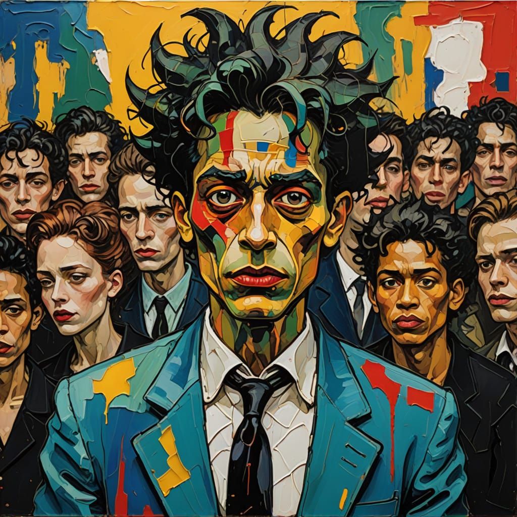 Whimsical Jester Engages in Fervent Debate