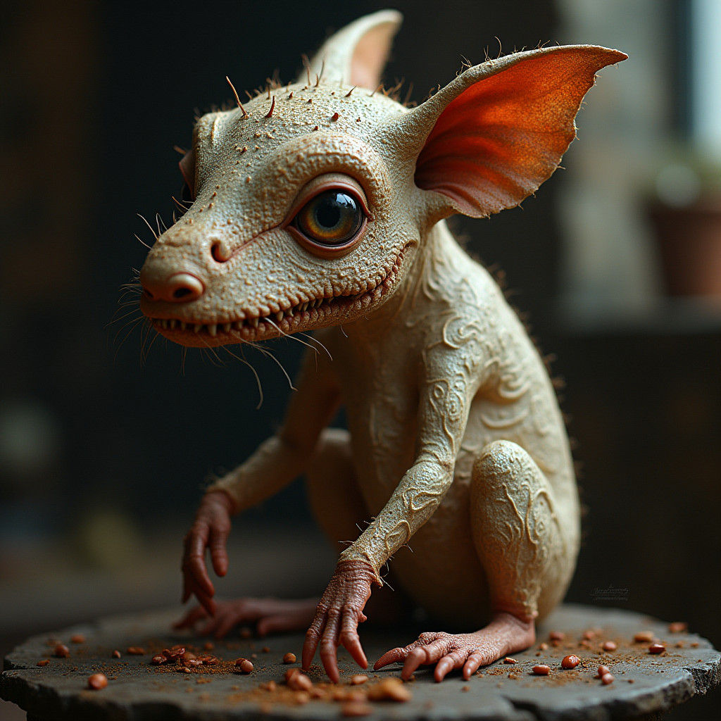 Preciousness in the Vile: Detailed Photorealistic Art