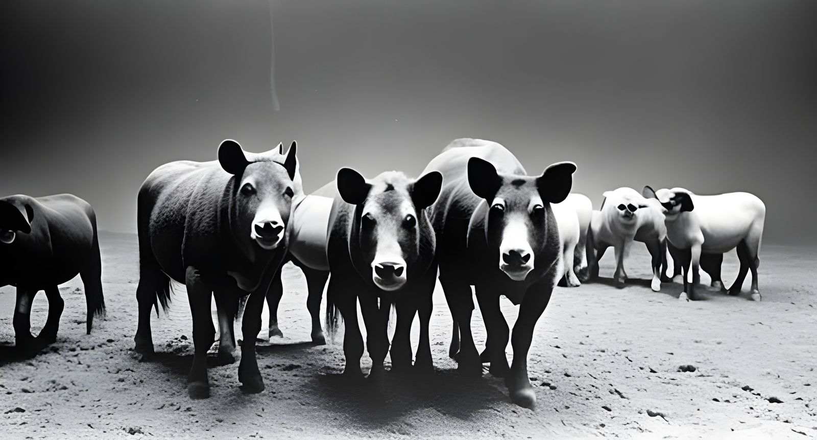 Orwellian Animal Farm Dystopian Allegory