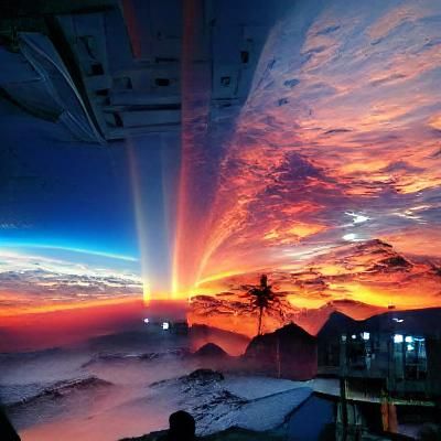 Spectacular Sunrise: A Vision of Earth's Beauty