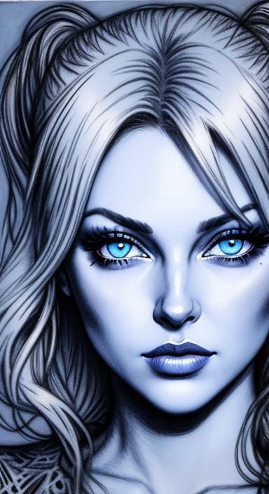 Glamourous Portrait of Emma Bunton