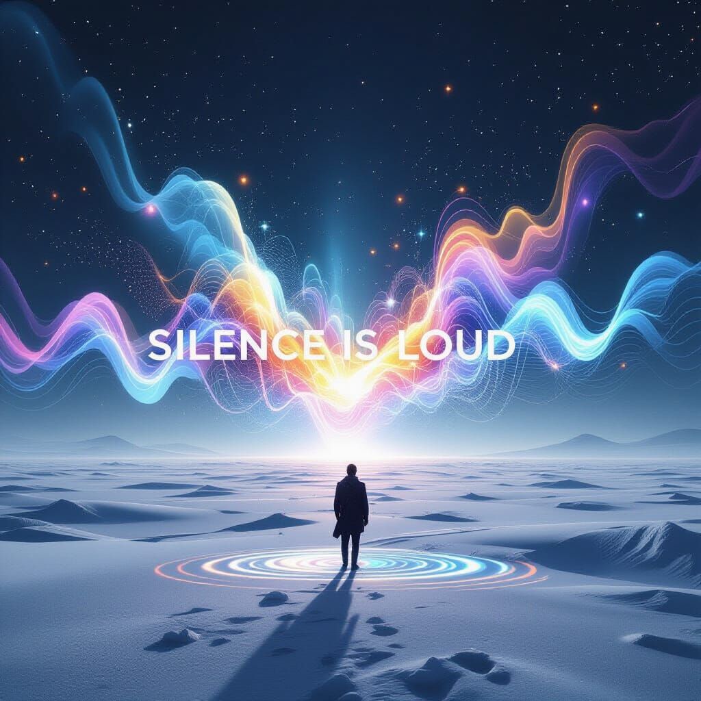 Surreal Silence: A Conceptual Landscape of Visual Echoes