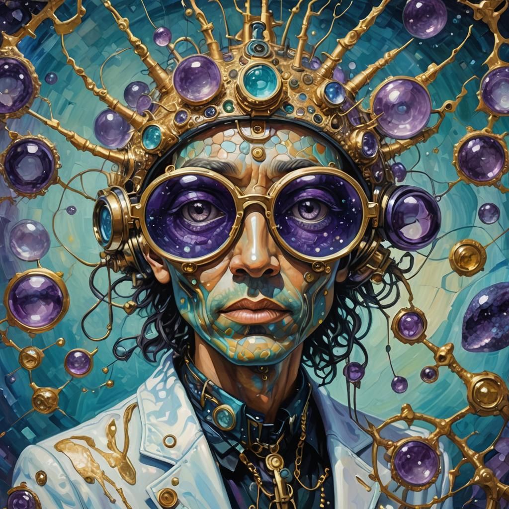 Insectoid Eyewear Illuminates Awareness, in Expressionist St...