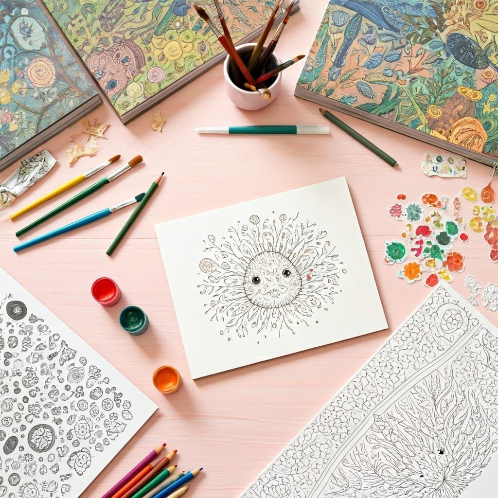 Whimsical Children's Art Books and Supplies