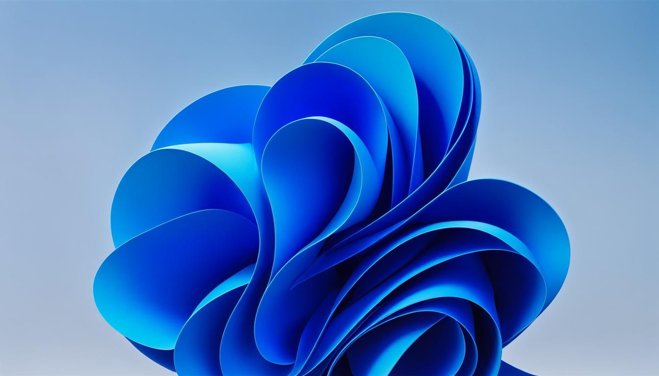 Windows 11 Wallpaper with 'AyC' Letters