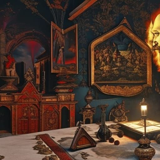 Vampire, Mouse, and Saints in Post-Apocalyptic Art