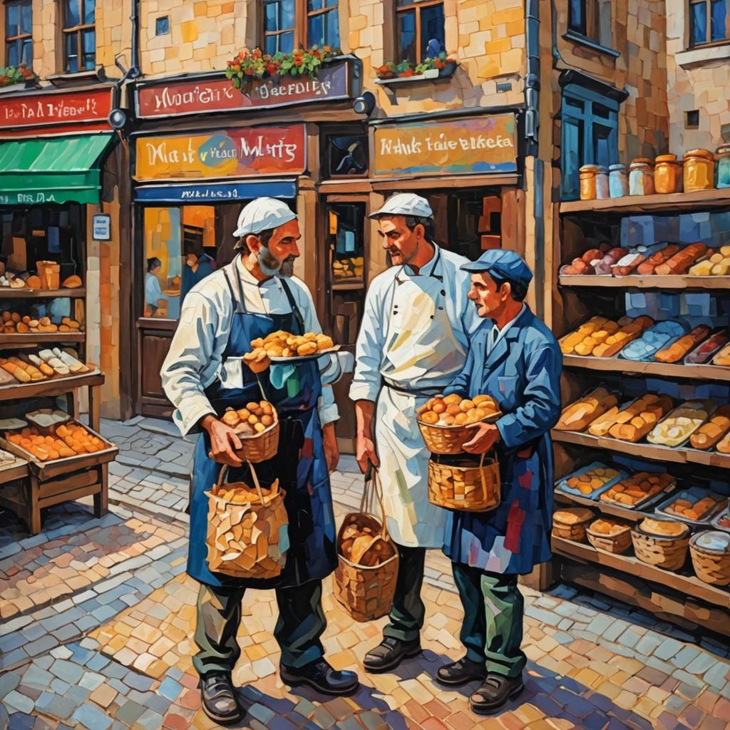 Max and Moritz: Expressionist Painting at the Bakery