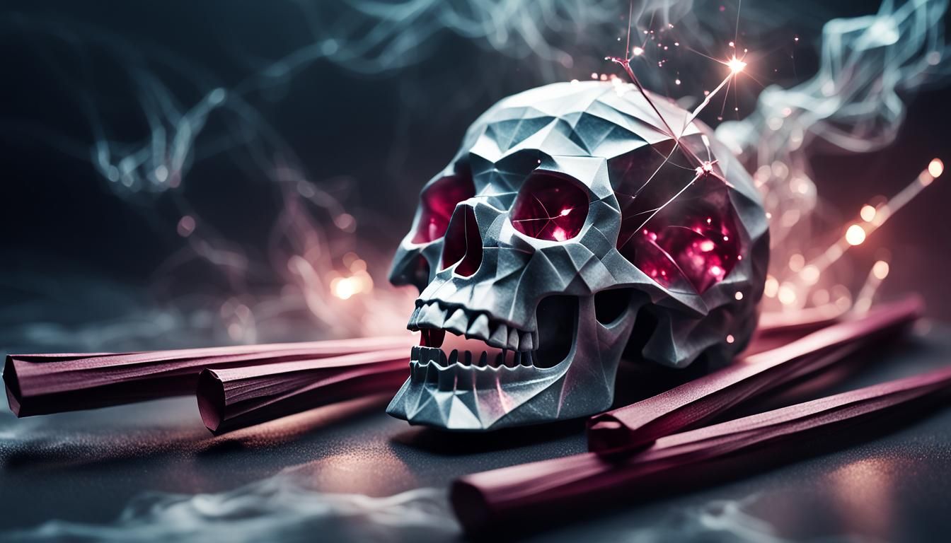 Ethereal Crystal Cane in Celestial Mist