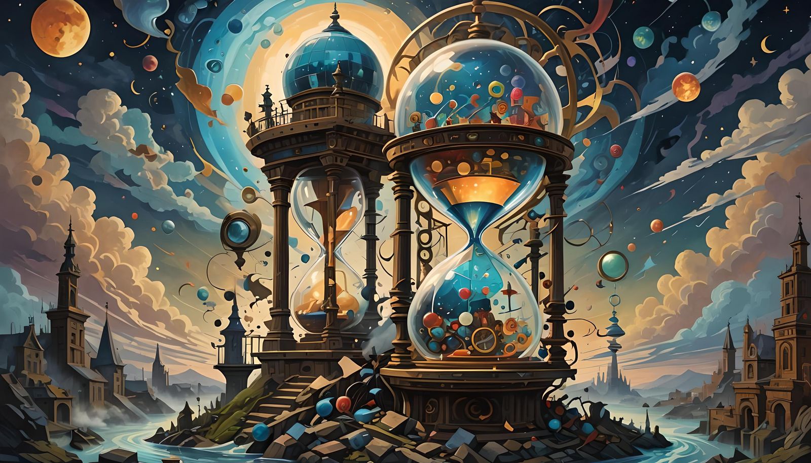 The creation of worlds