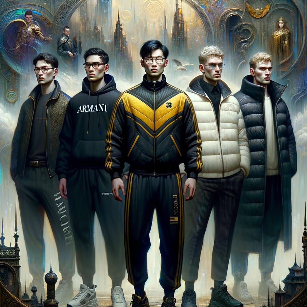 Fantasy Concept Art Group Portrait