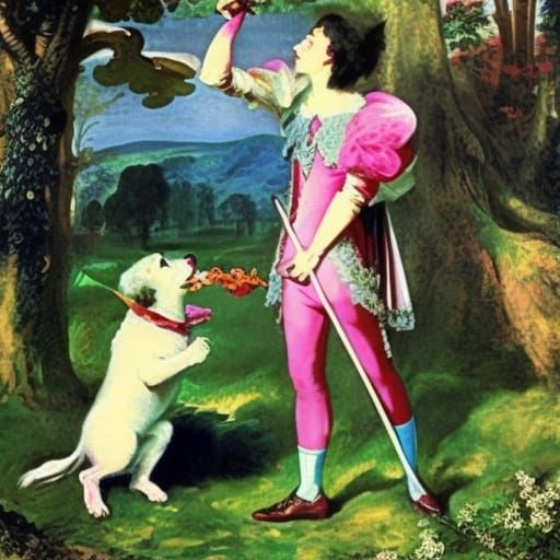 Vampire Fighter in Sunlight, Classical Portrait