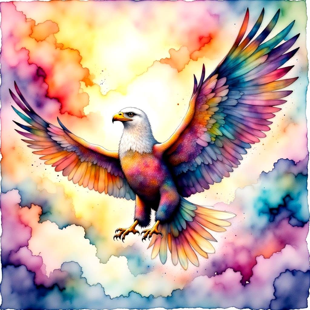 Ethereal Beauty in Watercolor