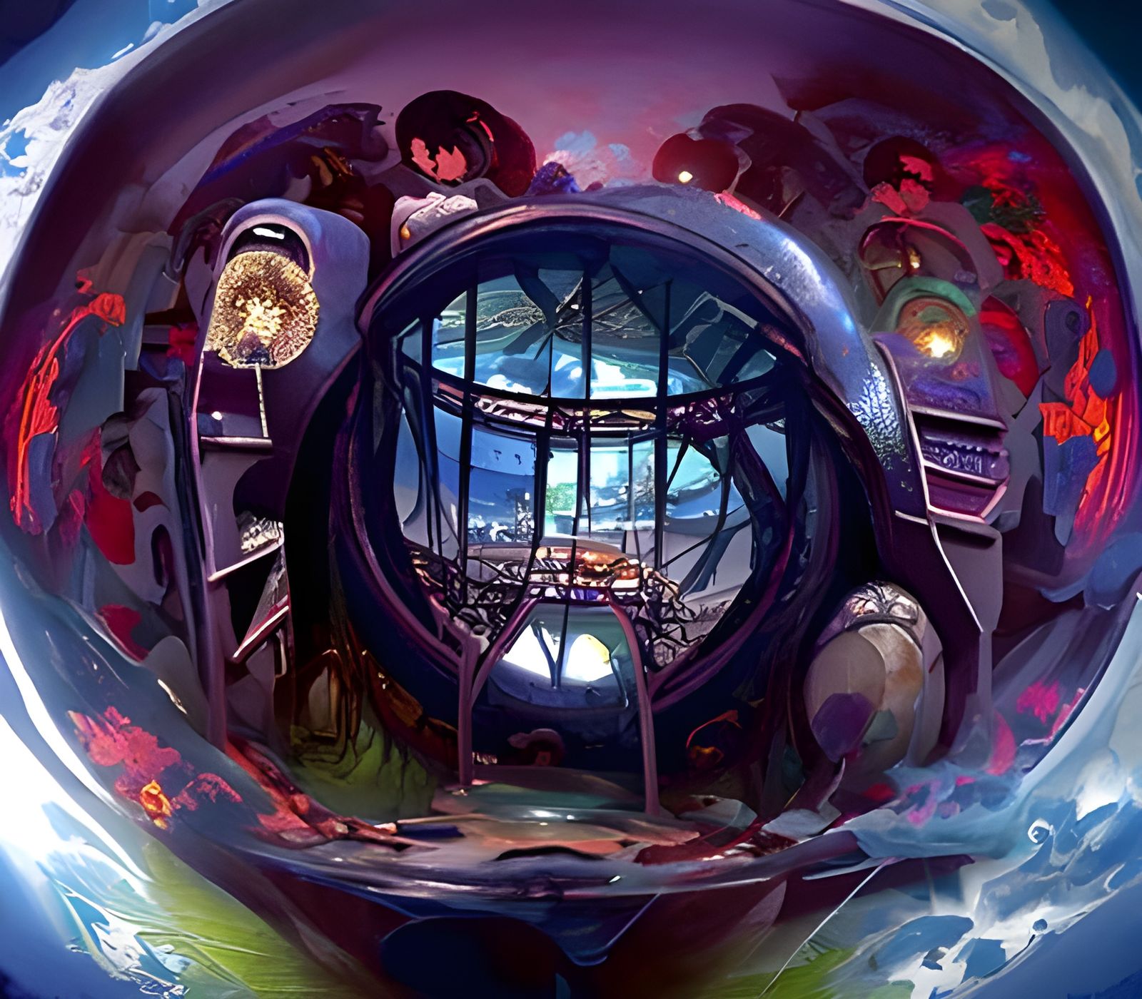 Cosmic Hamster Wheel: Anime Key Visual