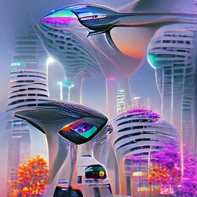 Futuristic AI Image