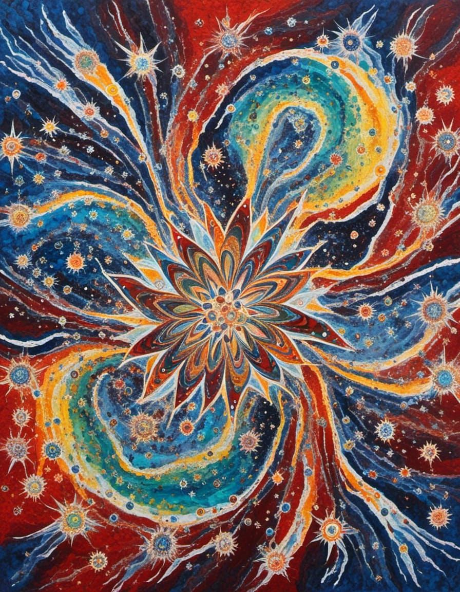 Wandjina Goddess Emerges from Dreamtime Energy