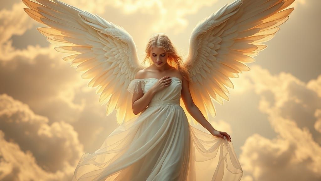 Angel in Ethereal Beauty