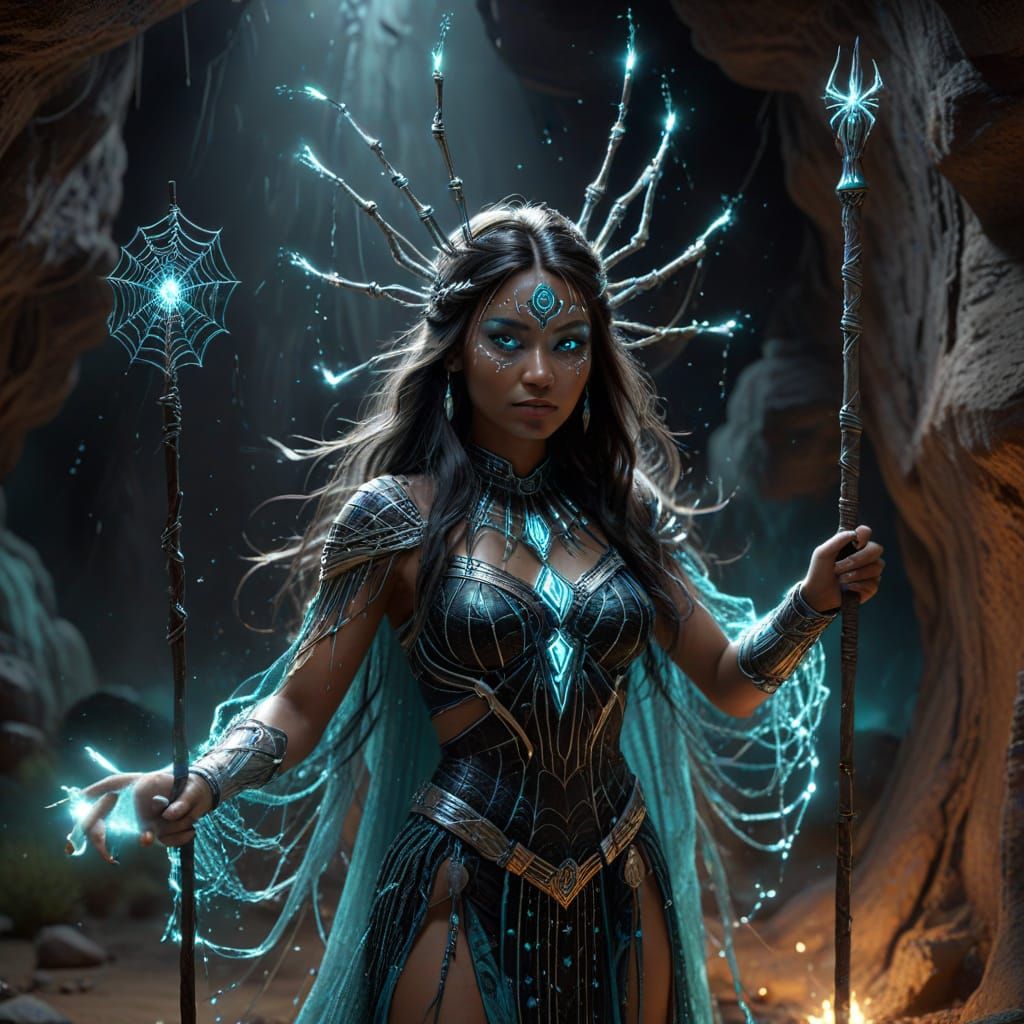 Spider Woman, Navajo weaver goddess