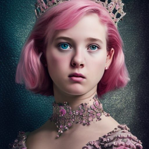 Cinematic Portrait of Princess Bubblegum
