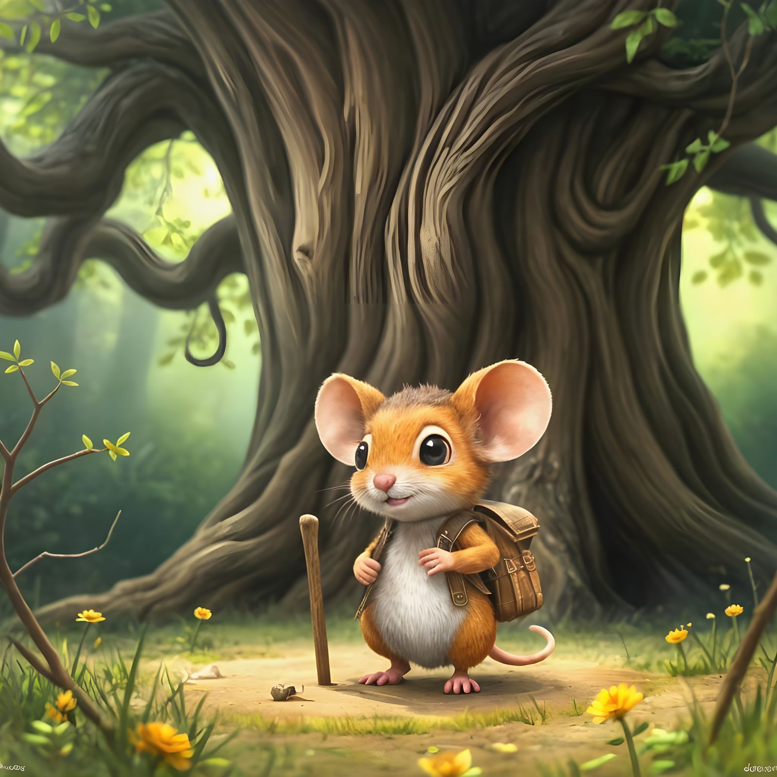 AI Generated Image of Pipsqueak