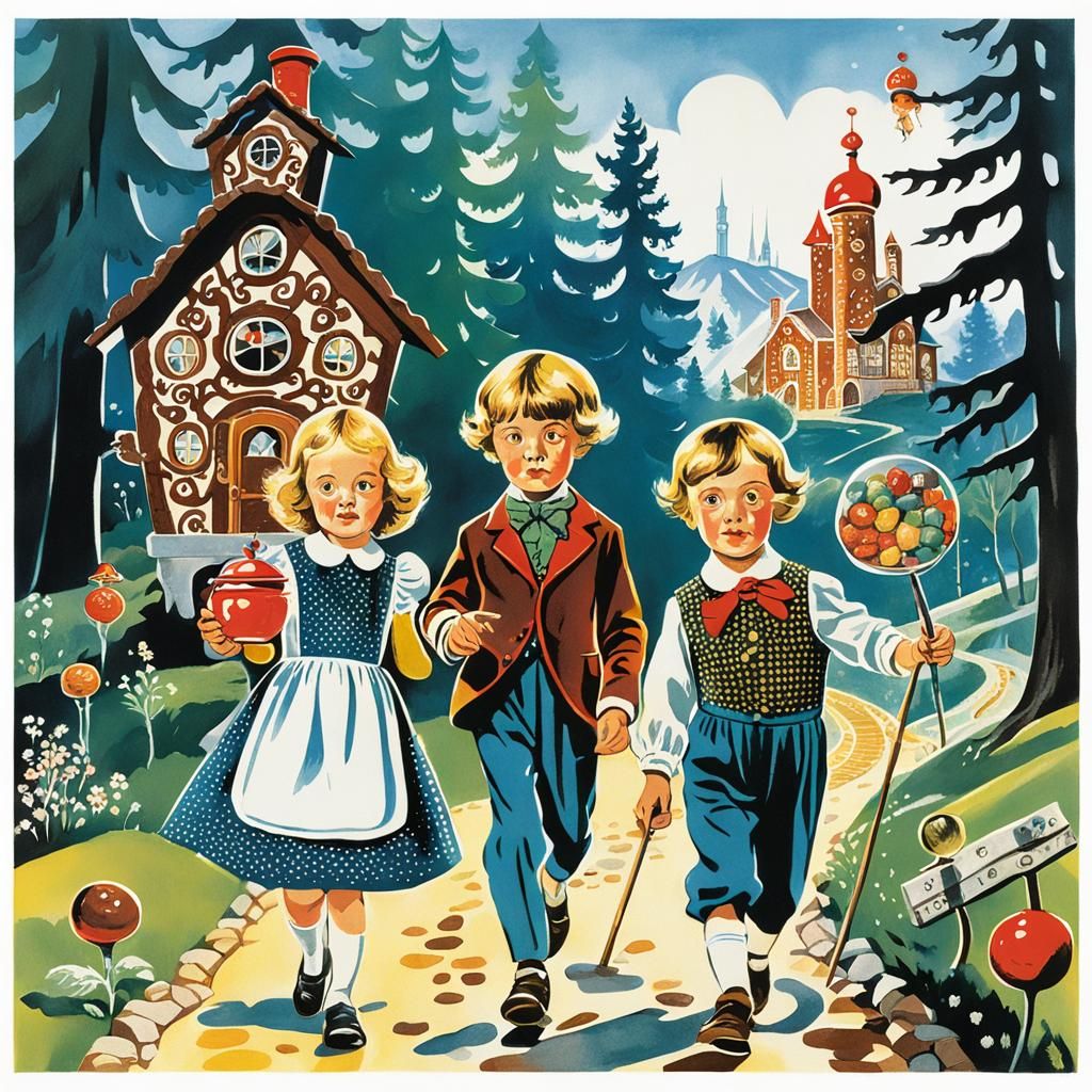 Hansel and Gretel: Surreal Chocolate Factory Adventure