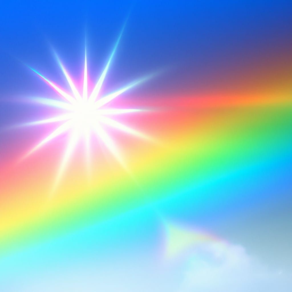 Rainbow Shinesprite: A Burst of Color